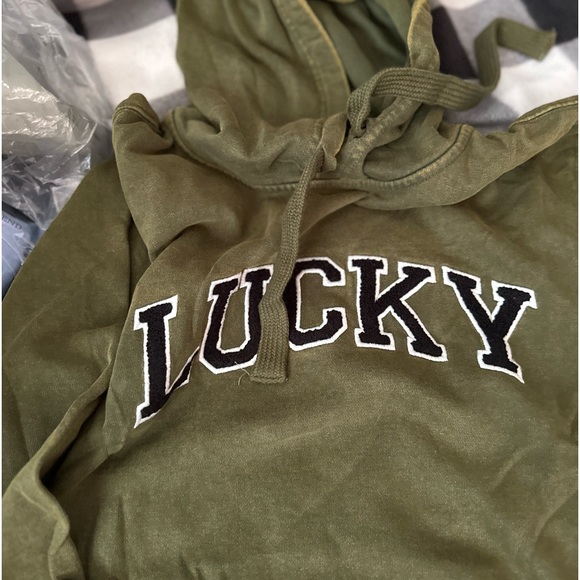 Pullover Lucky Brand hoodie. Men’s medium. - Picture 1 of 4